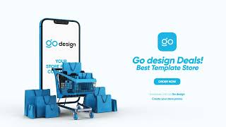Online Store Mobile animation Video | After Effects Template