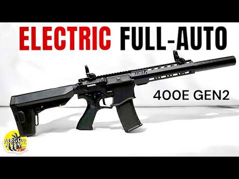 NEW FULL-AUTO ELECTRIC BB RIFLE (100 ROUNDS!) - Barra 400E Gen2