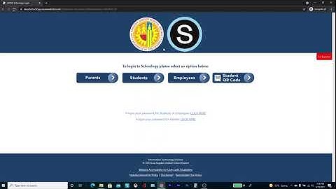 Your school is currently using SSO/Remote Authentication.  Did you mean lms.lausd.net - schoology