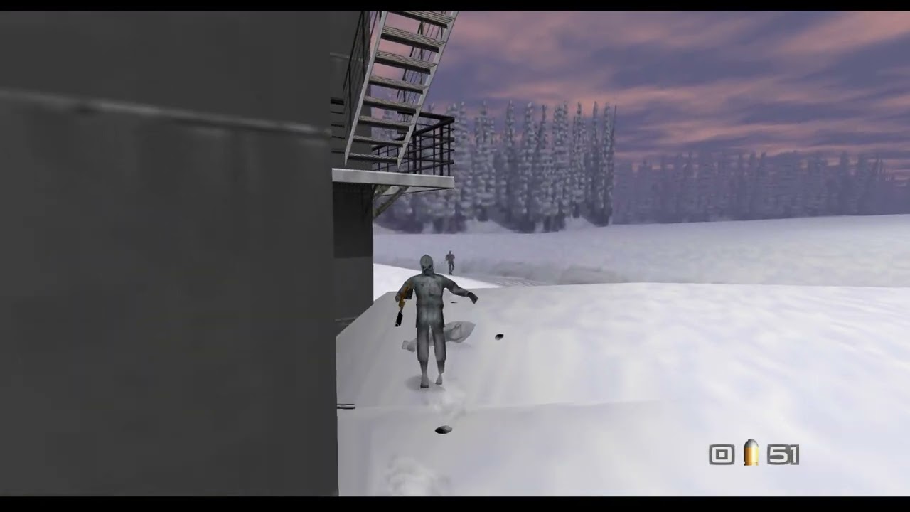 Goldeneye N64 Surface 1: 2x Grenade Launcher Cheat Unlock