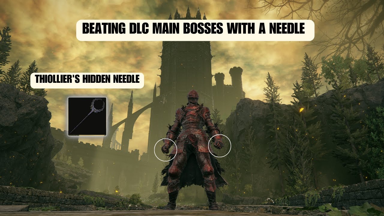 Needle Build Beating all DLC main Bosses with a Needle: Thiollier's Hidden Needle ...
