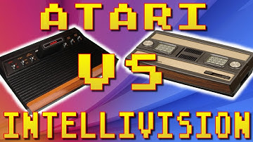Atari 2600 vs Intellivision! 53 Games Compared!