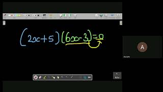 Quadratics Equation -Solving Binomials(Csec Maths)