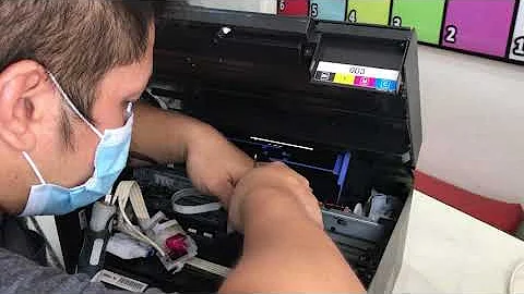 EPSON L3110 PRINTHEAD CLEANING / PRINTING QUALITY PROBLEM / DECLOGGING - EASY WAY (TAGALOG)