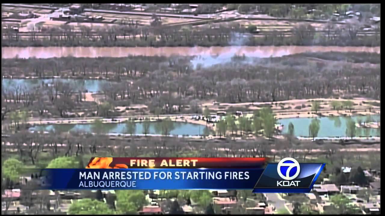 Man Arrested for Starting Fires - YouTube