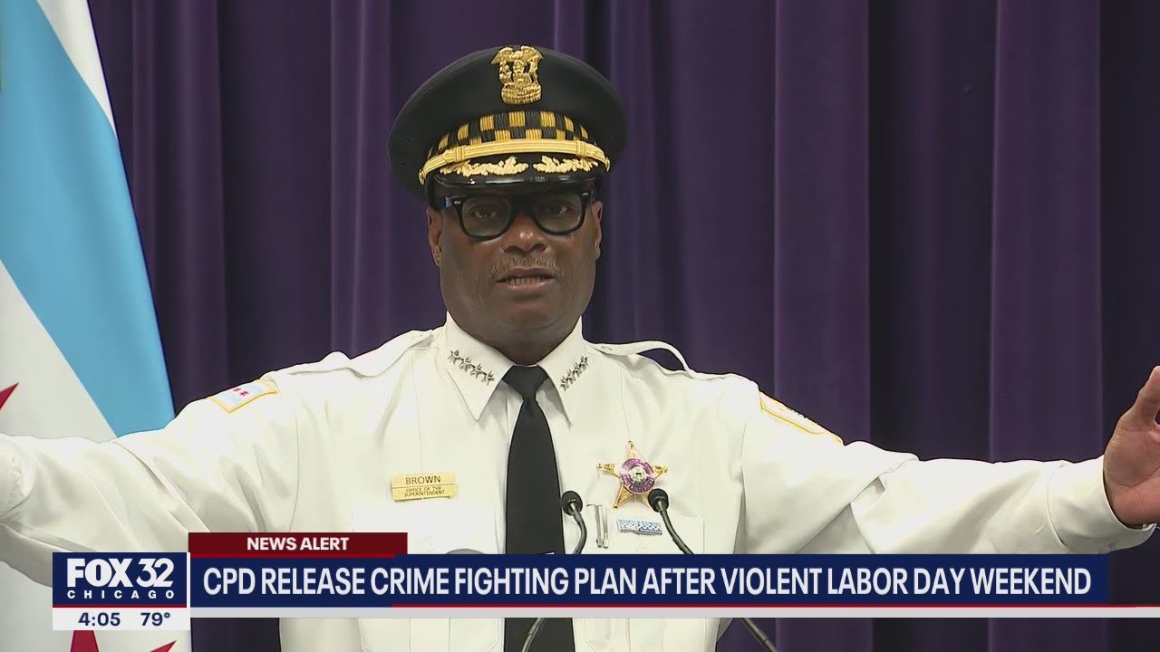 Chicago police release crime fighting plan - YouTube