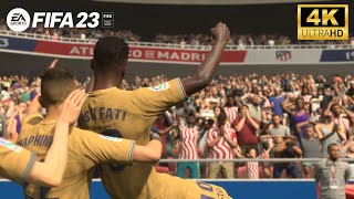 FIFA 23 - Atletico Madrid vs Barcelona | La Liga | Gameplay [4K]