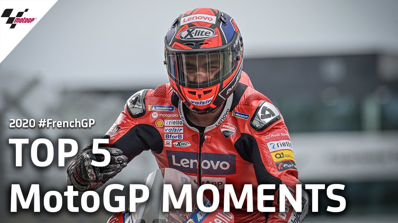 Top 5 MotoGP Moments | 2020 #FrenchGP - YouTube