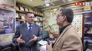 السفير الفلسطيني لممثل السيد السيستاني: نقدم شكرنا للعراق و المرجعيات الدينية لدعمهم الشعب الفلسطيني