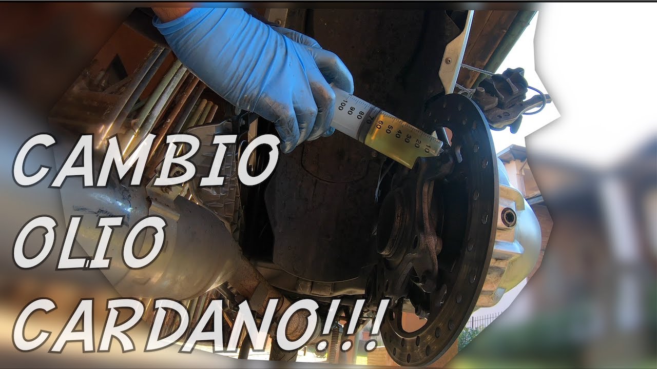 Cambio olio cardano BMW R 1200
