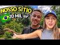 TOUR COMPLETO pelo nosso SÍTIO no Brasil 🇧🇷