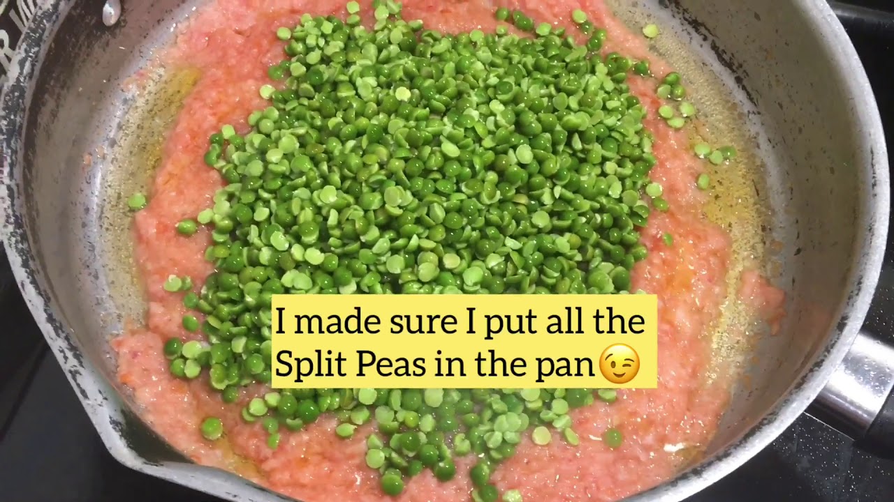 How to Make a Simple Delicious Green Split Pea DishIndian Dahl Curry
