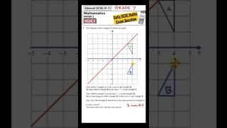 GCSE Maths Higher - Daily Exam Question - Day 163 (Combined Transformations - Reflections)