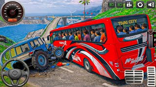 Offroad Bus Simulator 3D Game - Extreme Coach Bus Simulator Game 2026 - Android Gameplay screenshot 4