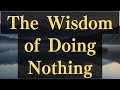 The Wisdom of Doing Nothing #yourmonkhaku #buddhism #motivation #mindfulness #spirituality