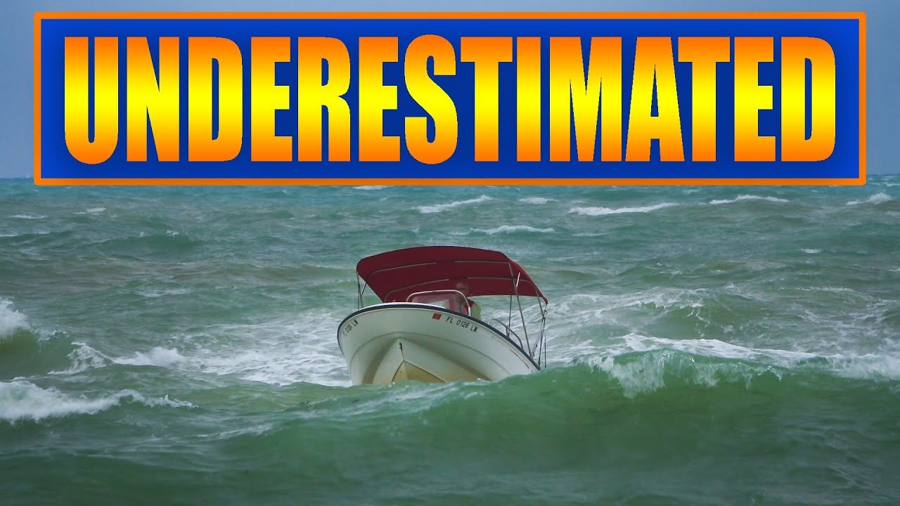 Choppy Waves vs Boats at Haulover Inlet !!