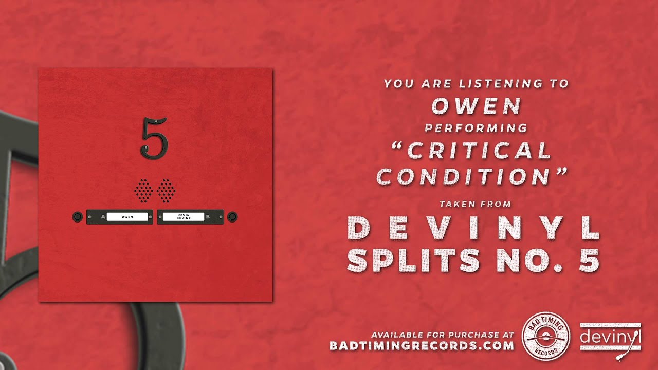 Owen streams new song Critical Condition off Kevin Devine split (listen)