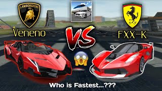 3D Driving class | Lamborghini Veneno Vs Ferrari FXX-K | Closest match ever 😱😱 screenshot 3
