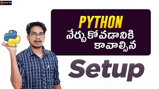 Python Setup | Python in Telugu | Python Tutorials in Telugu