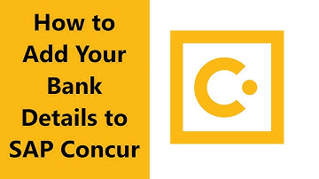 How to Add Your Bank Details to SAP Concur