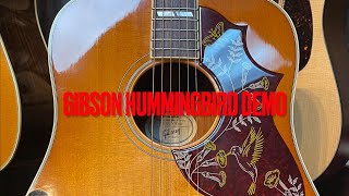 Gibson Hummingbird Demo