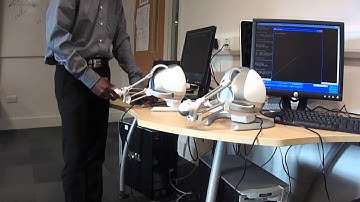 Collaborative Dual Teleoperation by Using Novint F