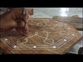 Table Top Inlay Process #mastercraftsman #woodcarvingart #handmadefurniture #craftsmanshipmatters
