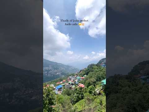 Ayomma kitna sundar jungle hai ye 😀🏔️ #sikkim #jungle