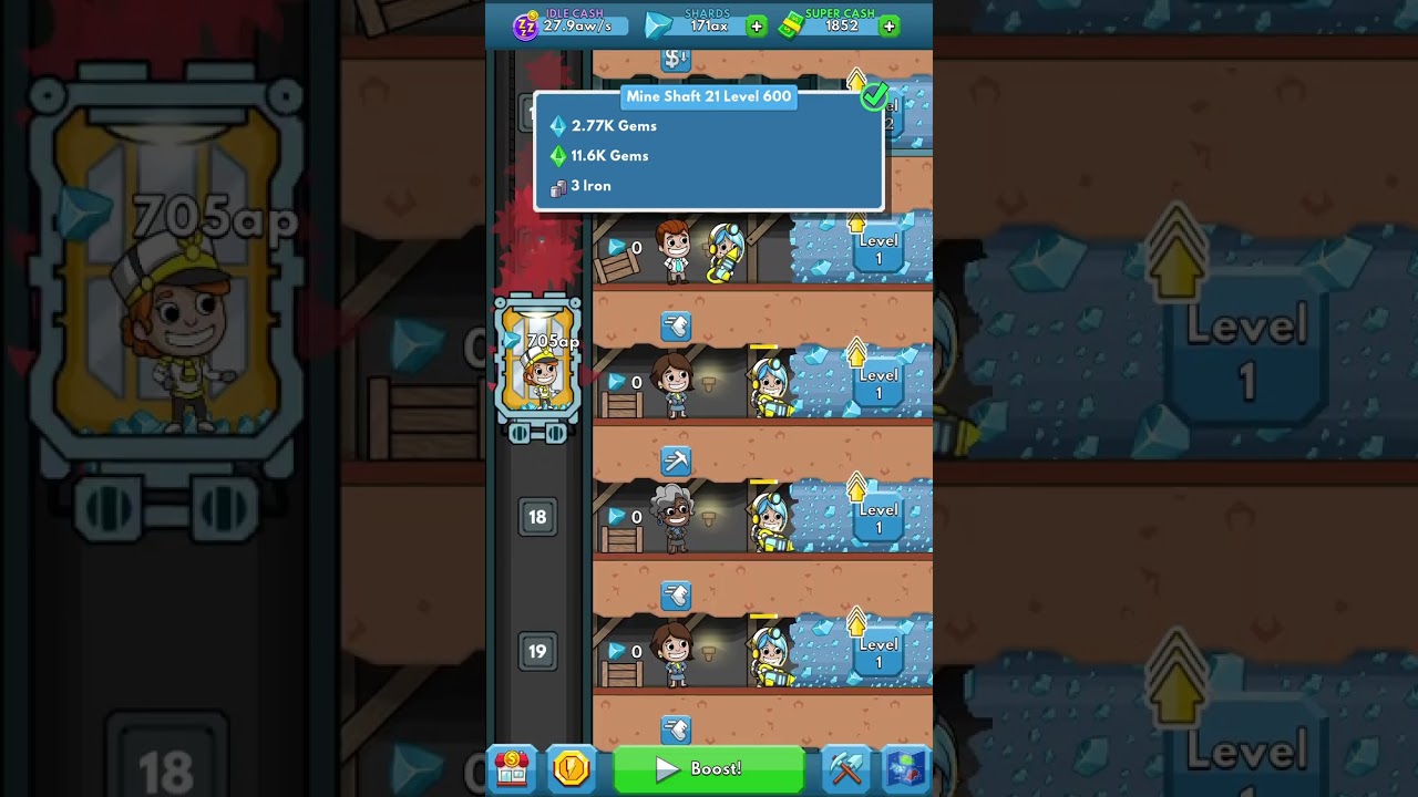 Finishing Mainland 25 // Idle Miner Tycoon pt104 