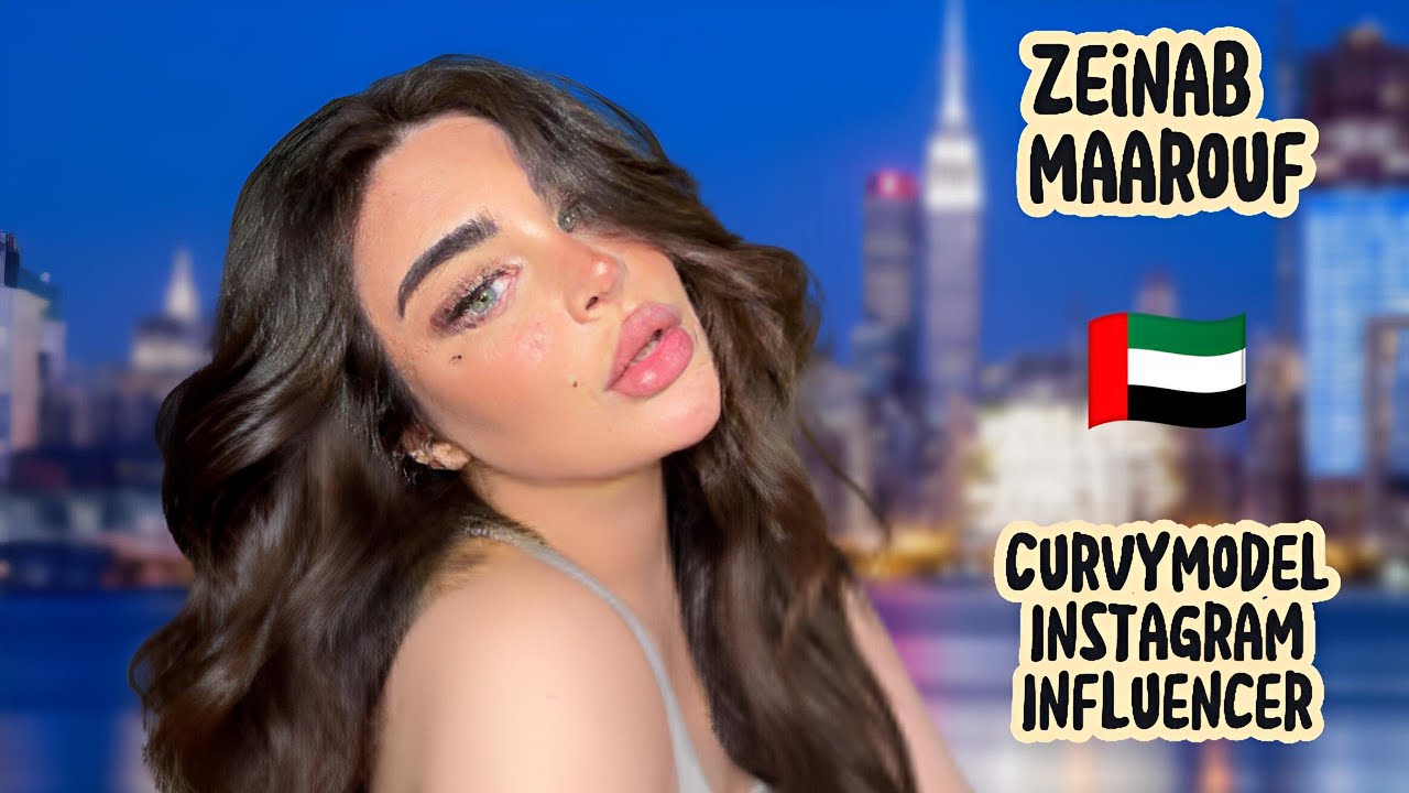 Зейнаб Мааруф 🇦🇪 | Пышнотелая красавица больших размеров | Модель из ОАЭ | Звезда Instagram | Био...