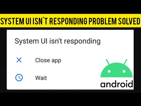 How To Solve Android System UI App Isn't Responding Problem|| Rsha26 Solutions