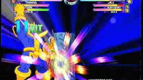 MvC2: Thanos - Bubble Counter xx Reality Gem (85% combo)