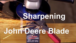 All American Sharpener With John Deere Mower Blade