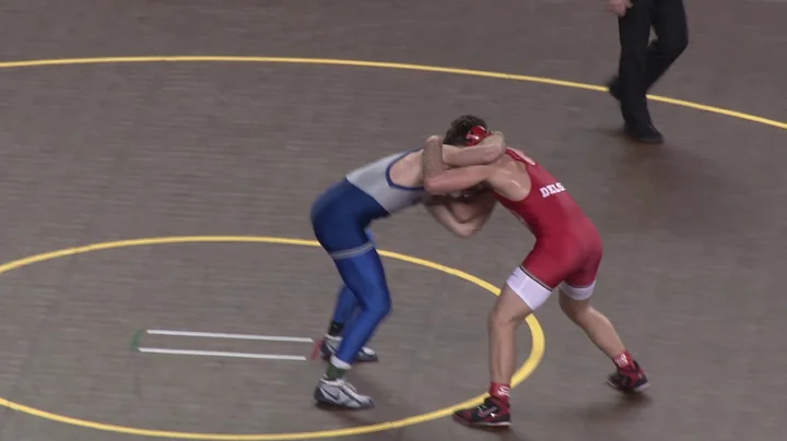 Bill Janzer defeats Zach Mafaro in NJSIAA state wr...