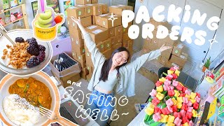 A Week Busy Packing Orders + What I Eat 🍲🥑🍛