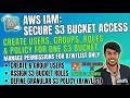 3) AWS IAM
