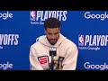 Celtics Jayson Tatum | NOT Bummed About Having to Play Sixers in Game 7 | Postgame 