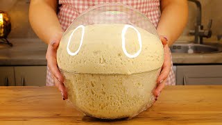 A secret and the dough will be like a cloud  Add this ingredient. baking bread