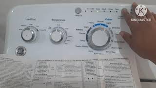 lavadora ge modo diagnostico ( prueva manual)