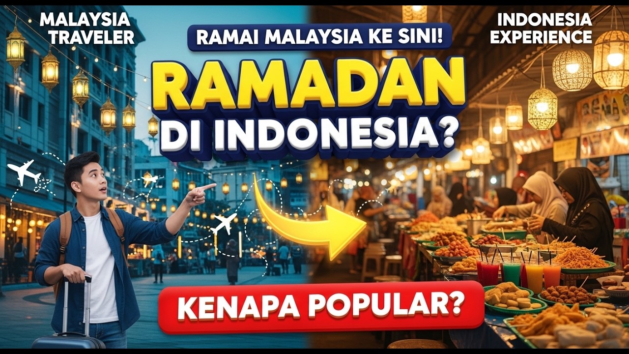 Kenapa Semakin Ramai Rakyat Malaysia Memilih Bercuti Ramadan Di Indonesia Setiap Tahun