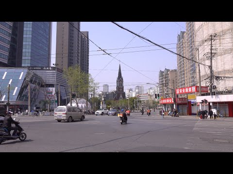 【4k】上海-漫步-淮安路-海防路-余姚路-街景/shanghai-stroll-huai'an-road-haifang-road-yuyao-road-street-view