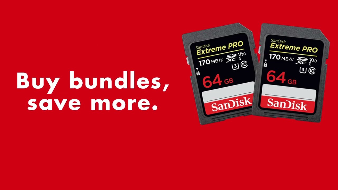 Get more with Sandisk's bundles. | Outdoorphoto