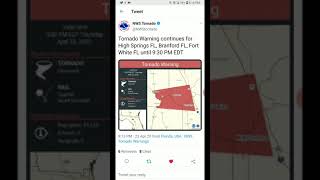High Springs, Florida Tornado 4-23-20