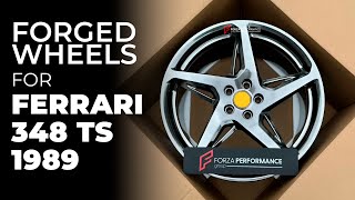 19 INCH FORGED WHEELS RIMS for FERRARI 348 TS 1989