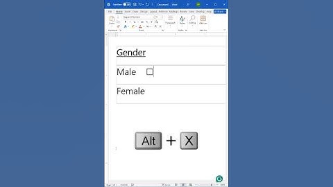 How to Insert Checkboxes in Microsoft Word Easy Steps  #wordtips #shorts