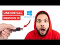 How to Install Windows 10 on a USB - Bootable USB