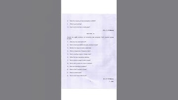 Software for Data Management QP #keralauniversity #bcomsem4