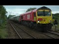 GBRf Rail 200 Inspiration train (66710 & 66719) at Eccles Road, 17:09 Mon 18/05/26