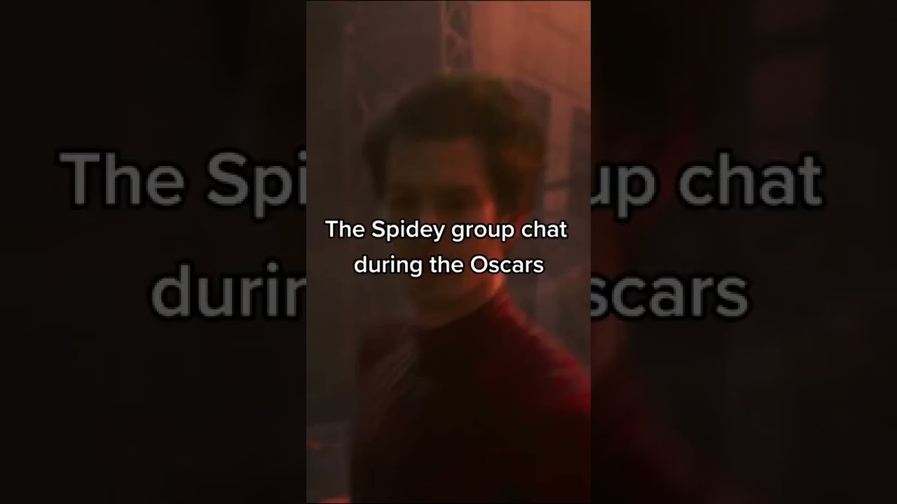 The Three Spider-Men React To The Will Smith Oscars Slap #shorts