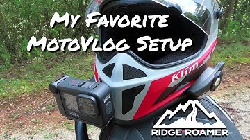 Best Moto Vlog Setup - Easy and High Quality Motorcycle Helmet, Camera and Mic System
